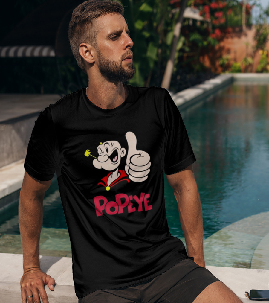 Popeye Thumbs Up Iconic Character T-Shirt