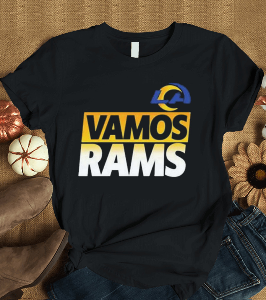 Los Angeles Rams Vamos American Football LA T-Shirt
