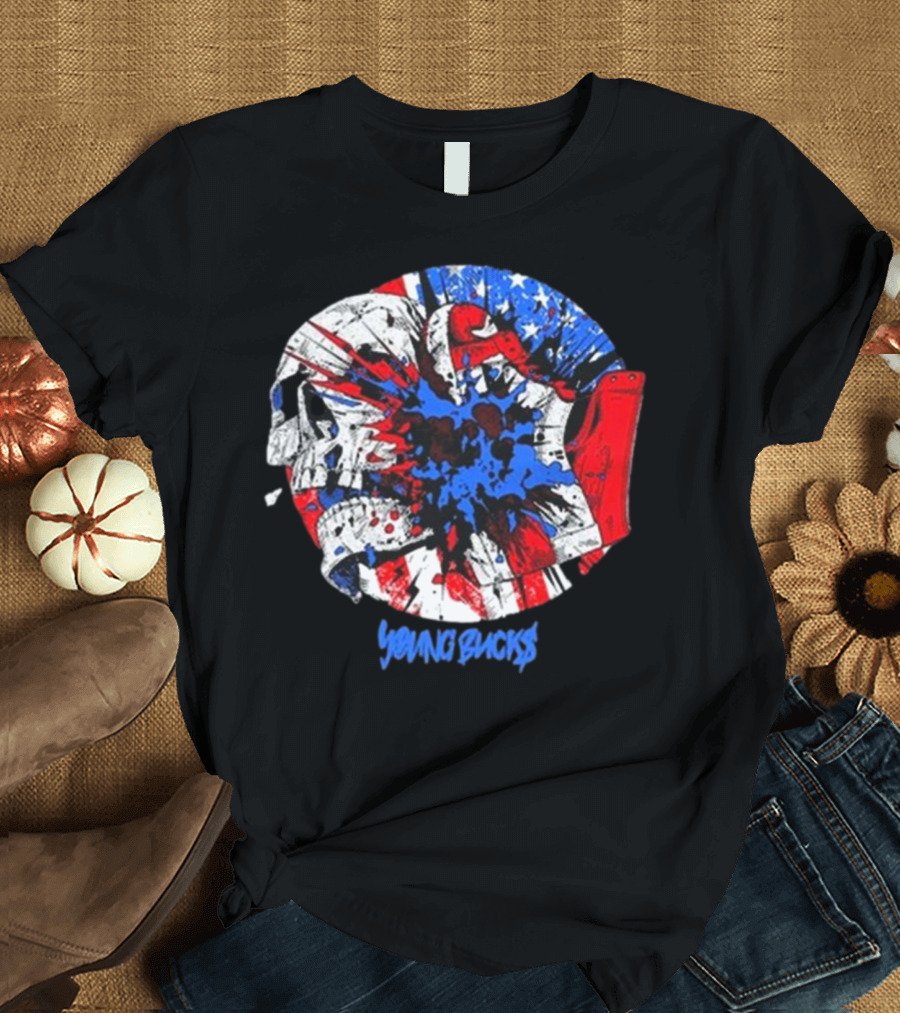 Young Bucks Kickstart Fireworks Explosion T-Shirt