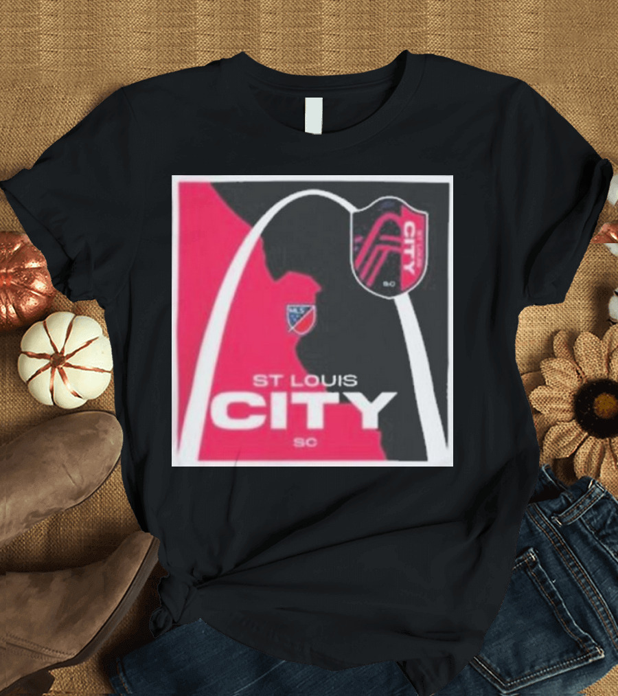 St Louis City SC Arch Badge Hometown Collection T-Shirt