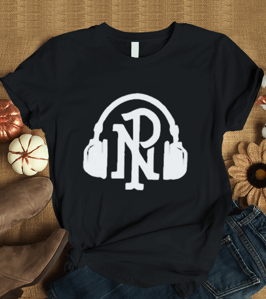 NPR Headphones Logo Year of the Knife T-Shirt