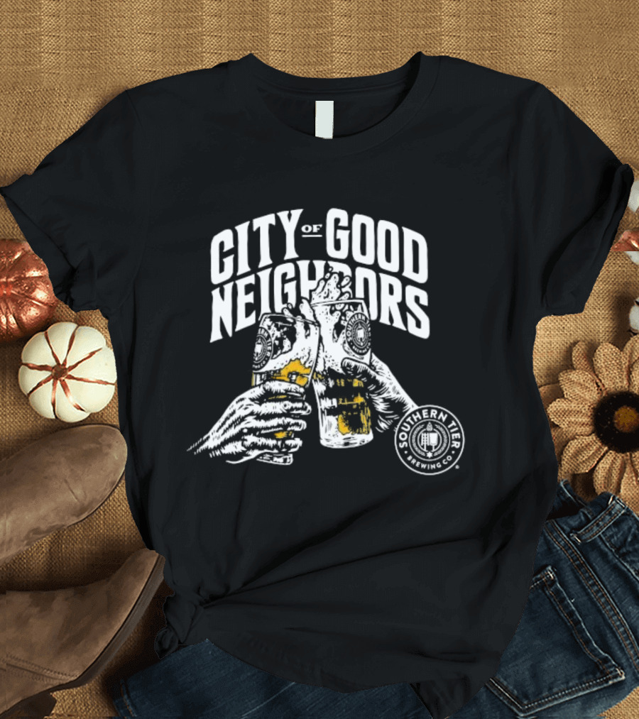 City of Good Neighbors Southern Tier Brewing Company Beer T-Shirt