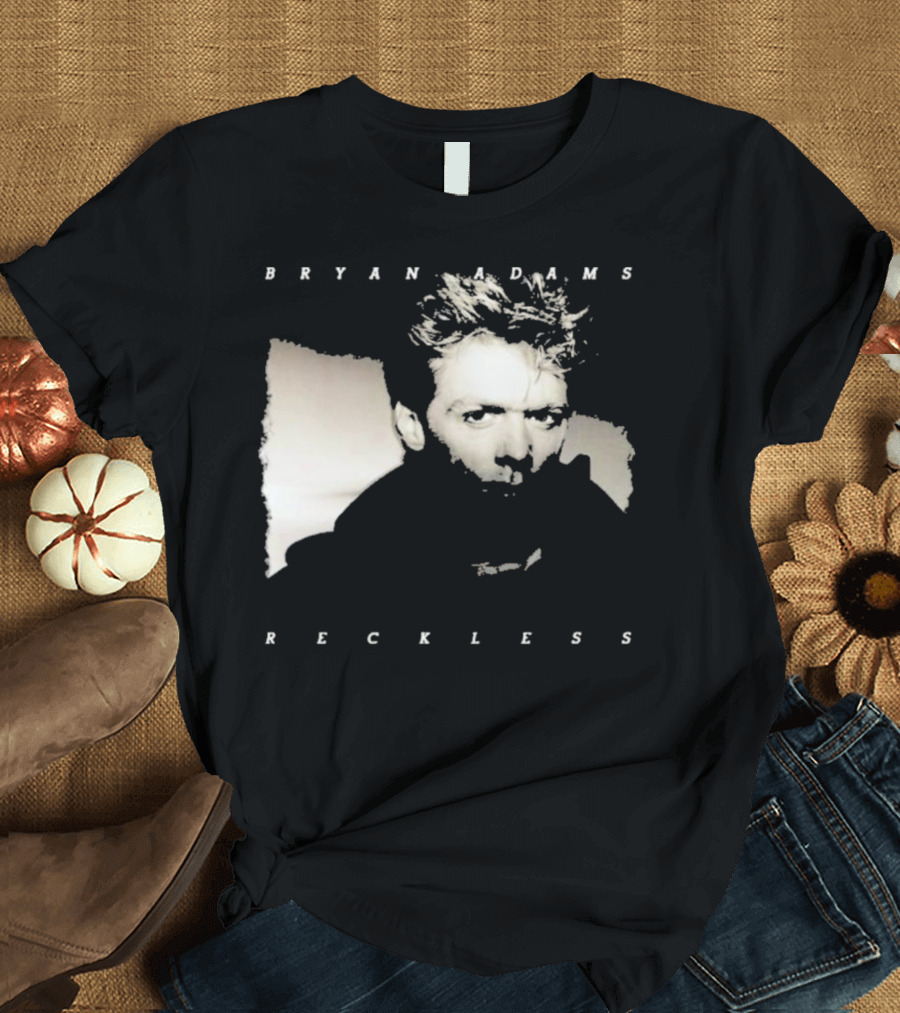 Bryan Adams Reckless Album Cover T-Shirt