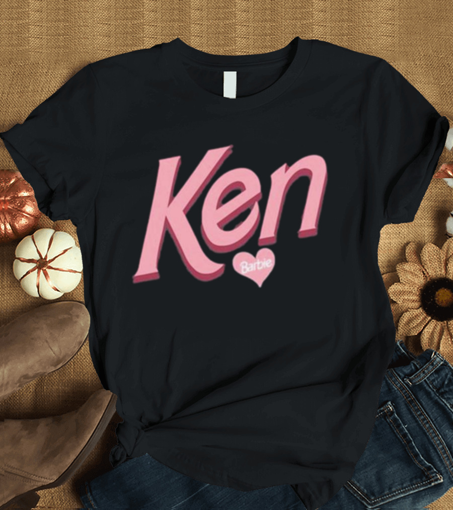 Ken Barbie Heart Love Valentine's T-Shirt