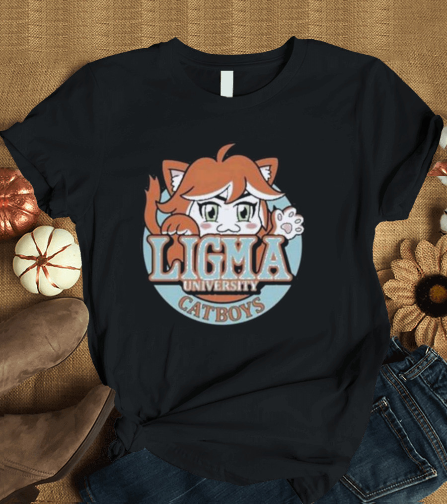 Professor Lando Ligma University Catboys T-Shirt