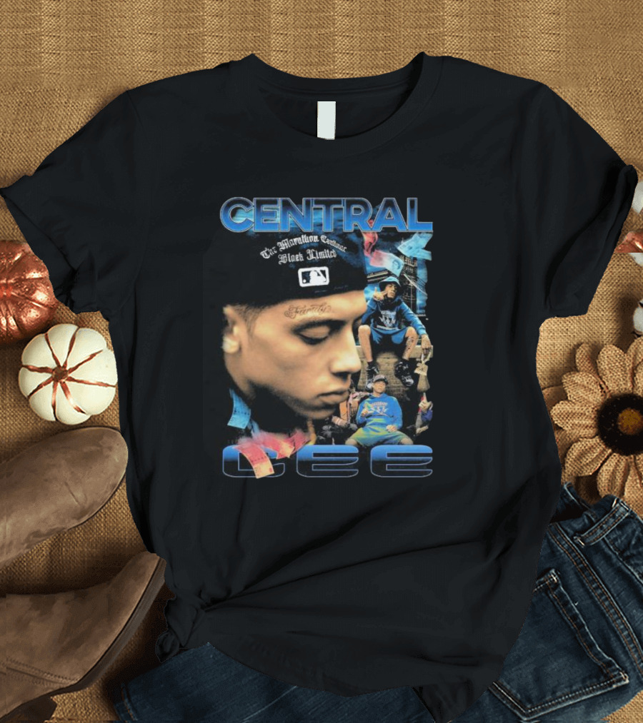 Central Cee The Marathon Continues Sticc N Move Blue Aesthetic T-Shirt