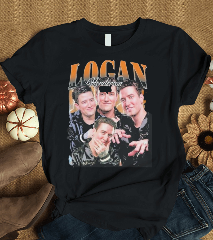 Logan Henderson Vintage And Man T-Shirt