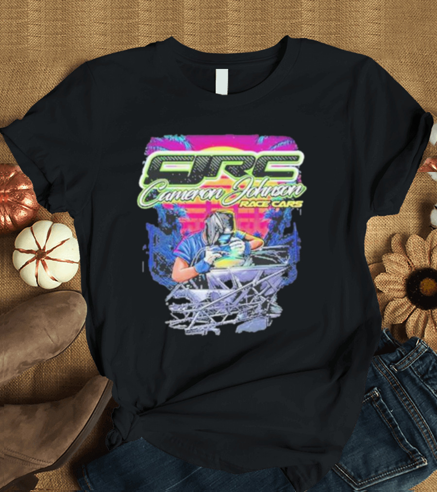 CJRC Cameron Johnson Race Cars Vibrant Welding T-Shirt