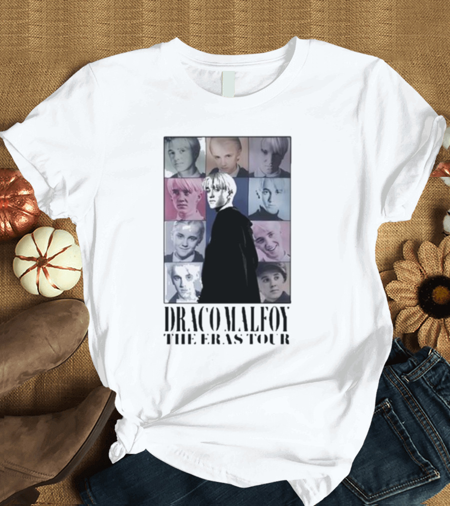 Draco Malfoy The Eras Tour Portrait Collage T-Shirt