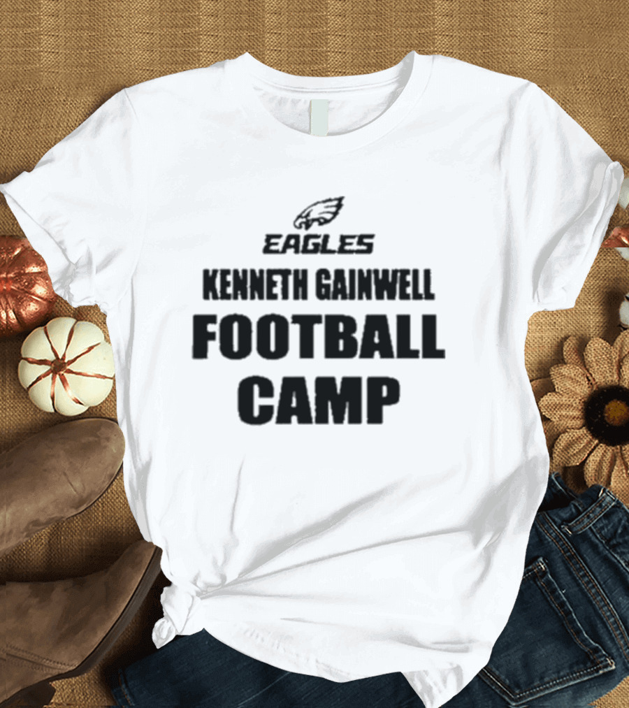 Eagles Kenneth Gainwell Football Camp T-Shirt