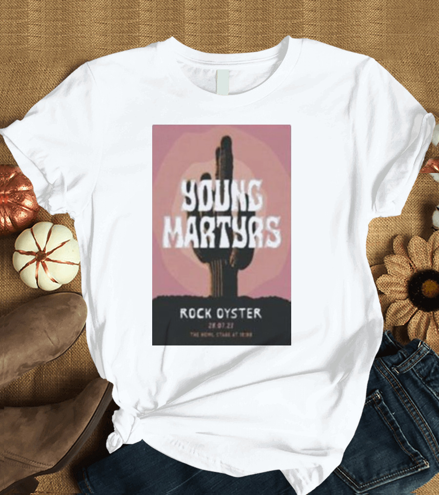 Young Martyrs Concert at Rock Oyster The Howl Stage 28-07-23 T-Shirt