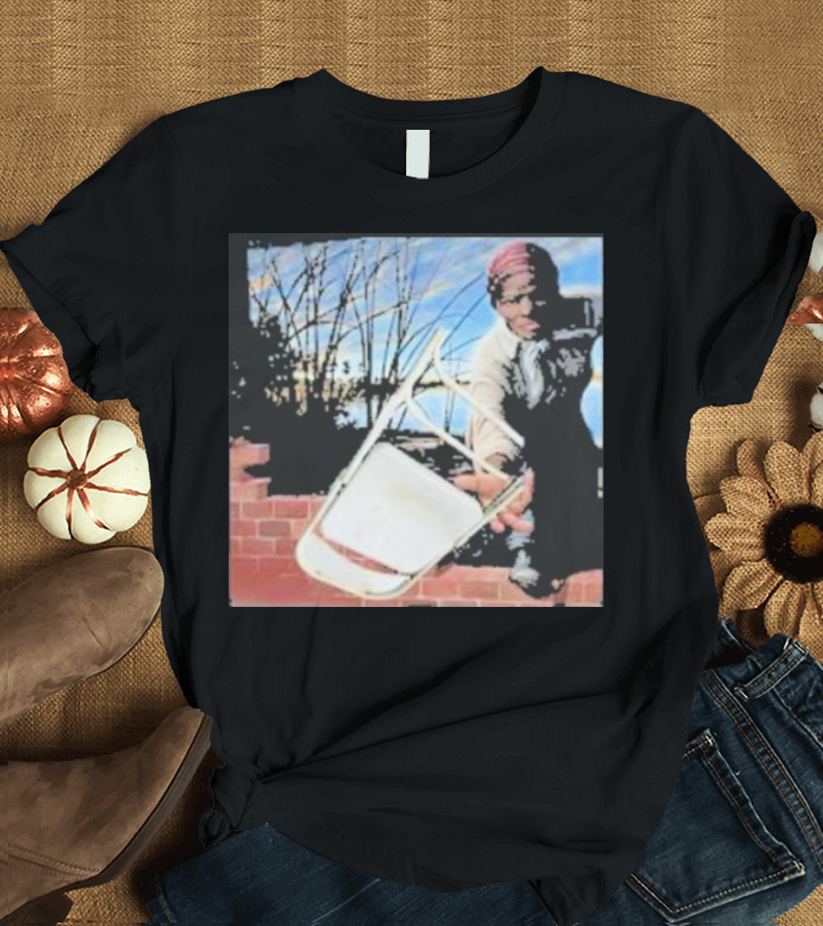 Harriet Tubman Folding Chair Alabama Brawl Iconic Symbolism T-Shirt