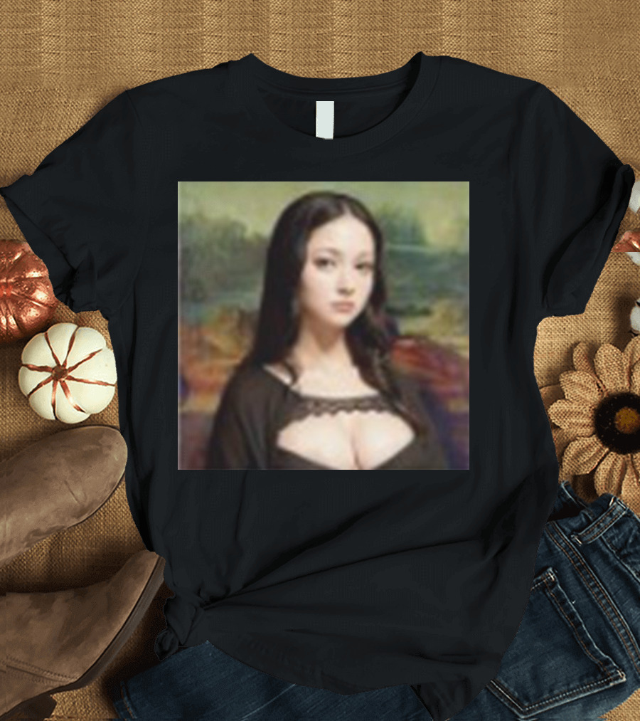 Modern Mona Lisa Renaissance Elegance T-Shirt