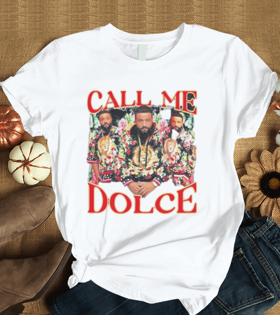 Call Me Dolce DJ Khaled Floral Jacket Trio T-Shirt