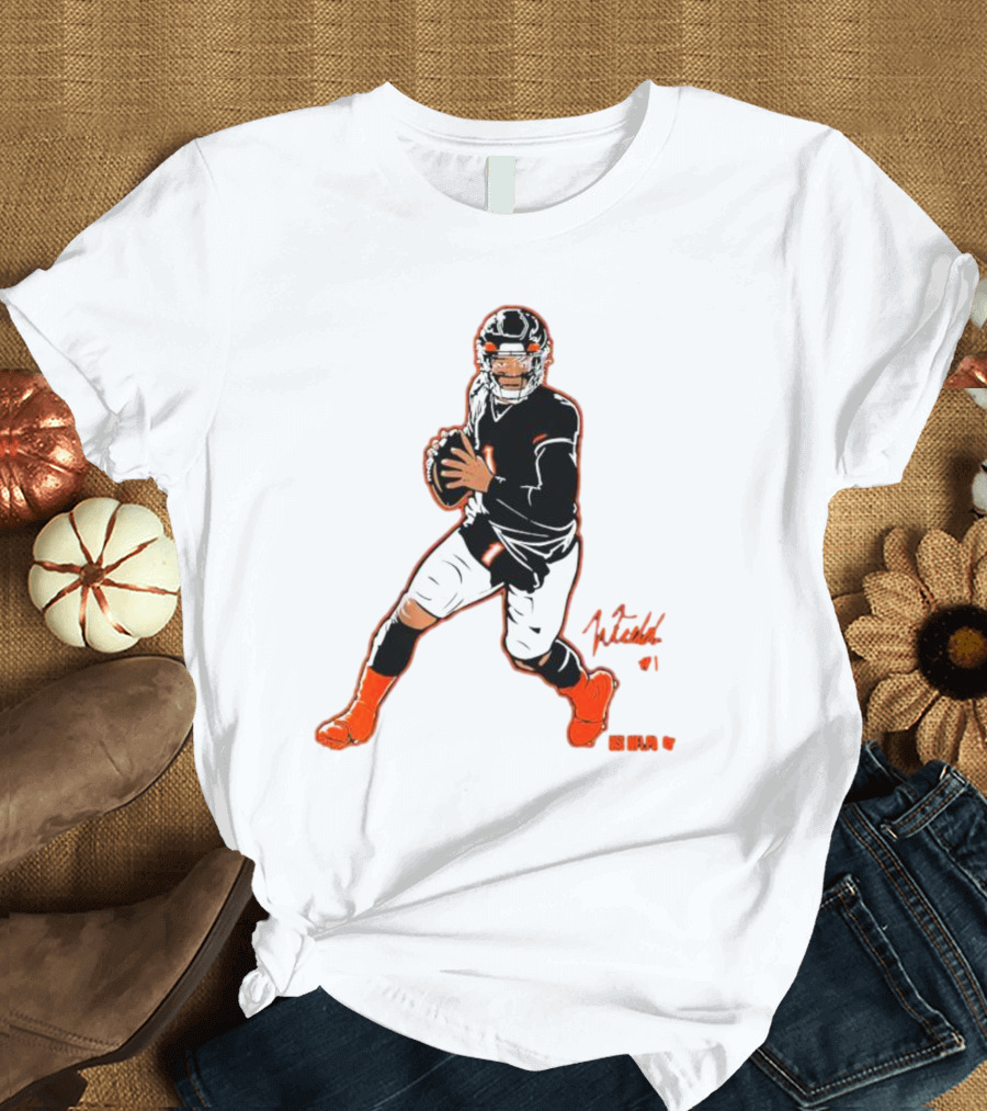 Fields #1 NFLPA Signature Pose T-Shirt