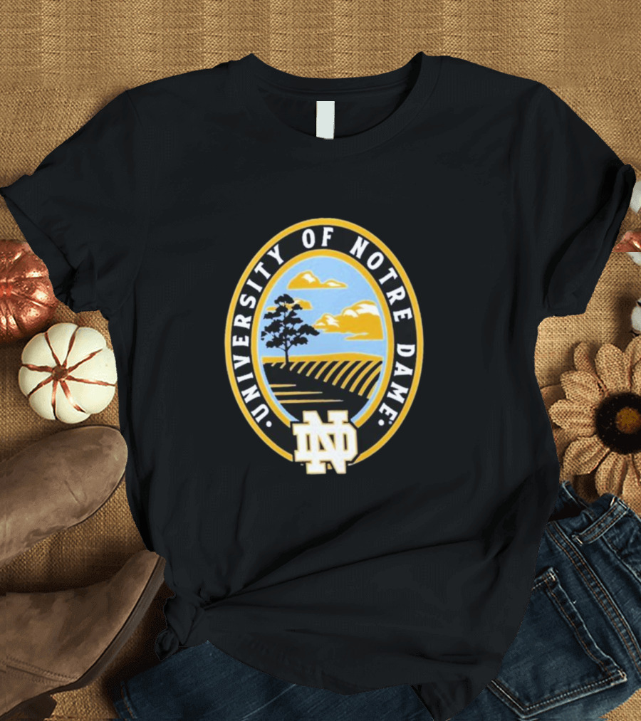 University of Notre Dame Fighting Irish Staycation Fanatics Branded T-Shirt