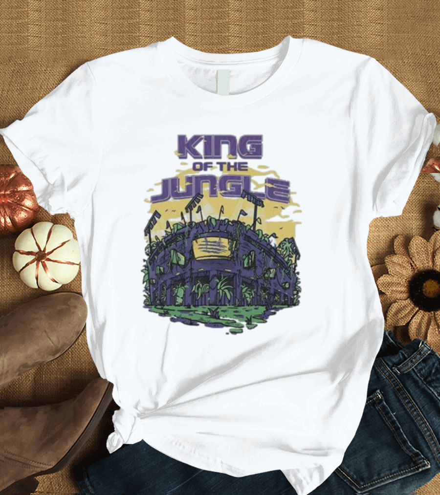 KING OF THE JUNGLE LA STADIUM ICONIC LANDMARK T-Shirt