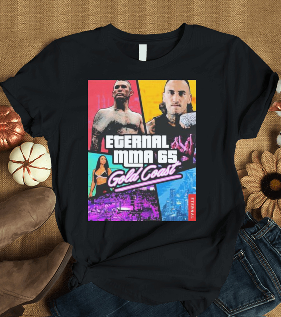 Eternal MMA 65 Gold Coast Kuhne vs Dimps T-Shirt