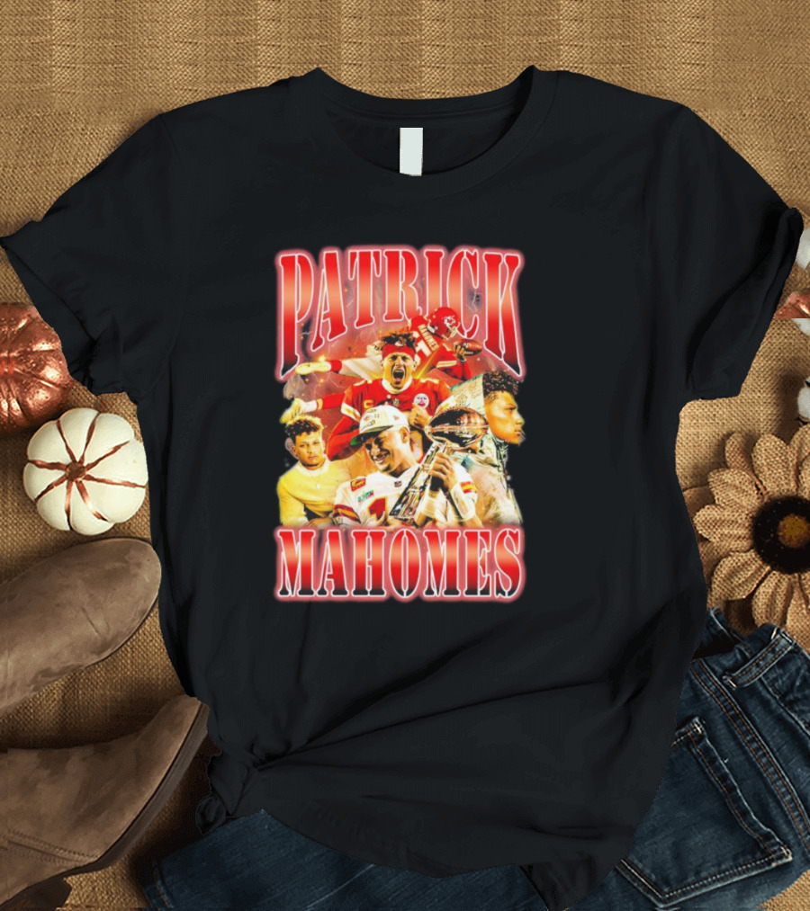 PATRICK MAHOMES NFL Quarterback Super Bowl Champion T-Shirt