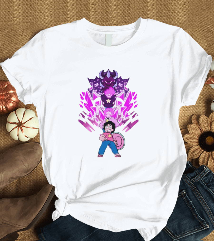 Jakeneutron Steven Universe Dark Fusion Transformation T-Shirt
