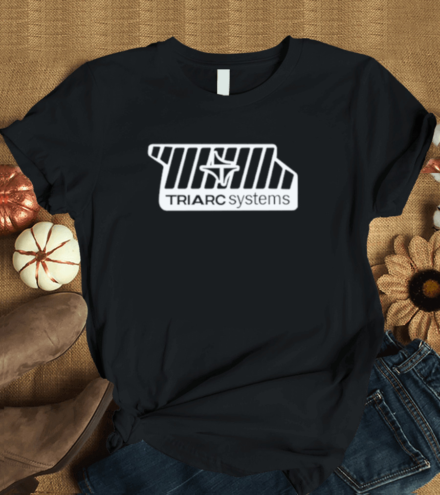 TRIARC Systems Logo with Star and Stripes T-Shirt