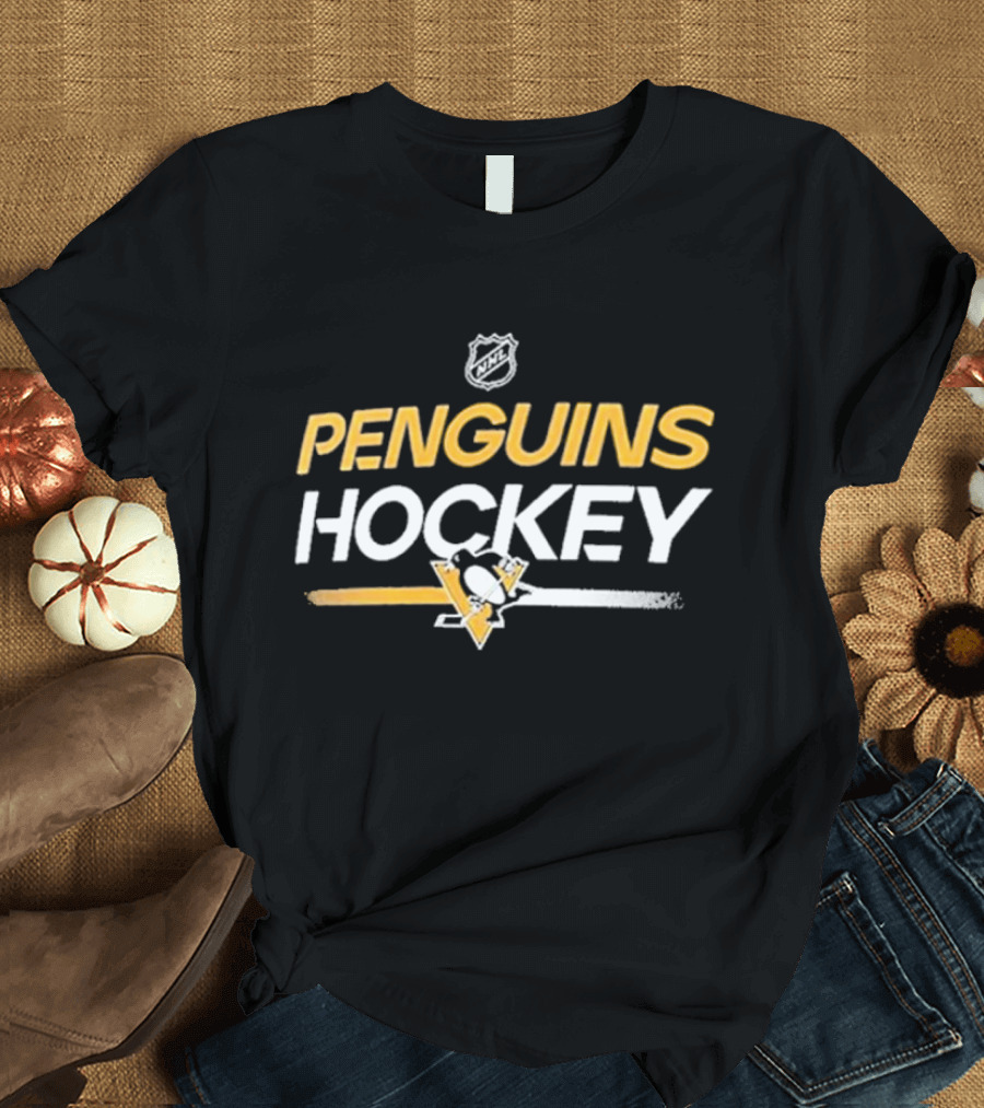 NHL Penguins Hockey Pittsburgh Penguins Authentic Pro Primary Replen T-Shirt