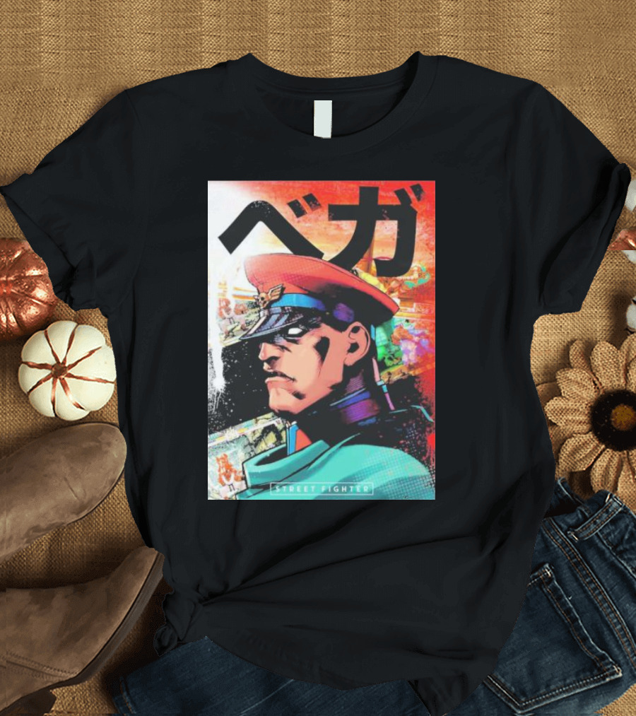 Street Fighter M Bison Vega T-Shirt