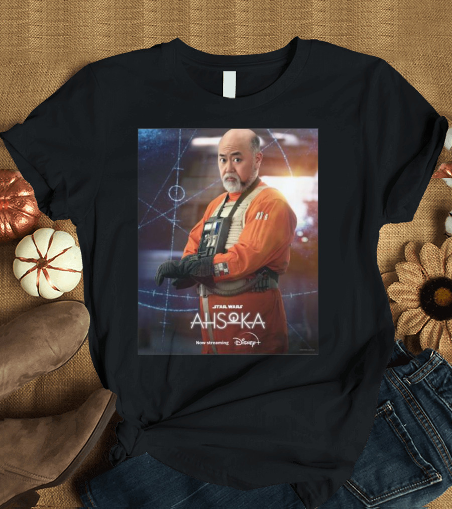 Ahsoka Carson Teva Character Star Wars Disney Plus Now Streaming T-Shirt