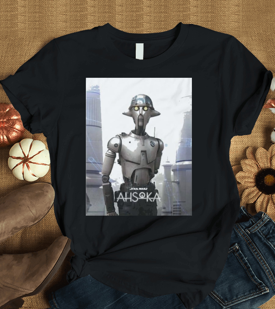 Star Wars Ahsoka Huyang Character Robot Droid T-Shirt