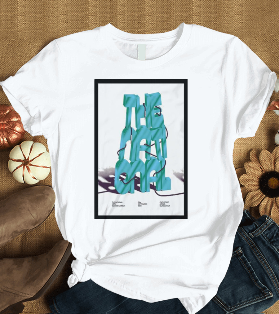 The National, Tuesday November 10th, 2015, O2 Academy Glasgow UK T-Shirt