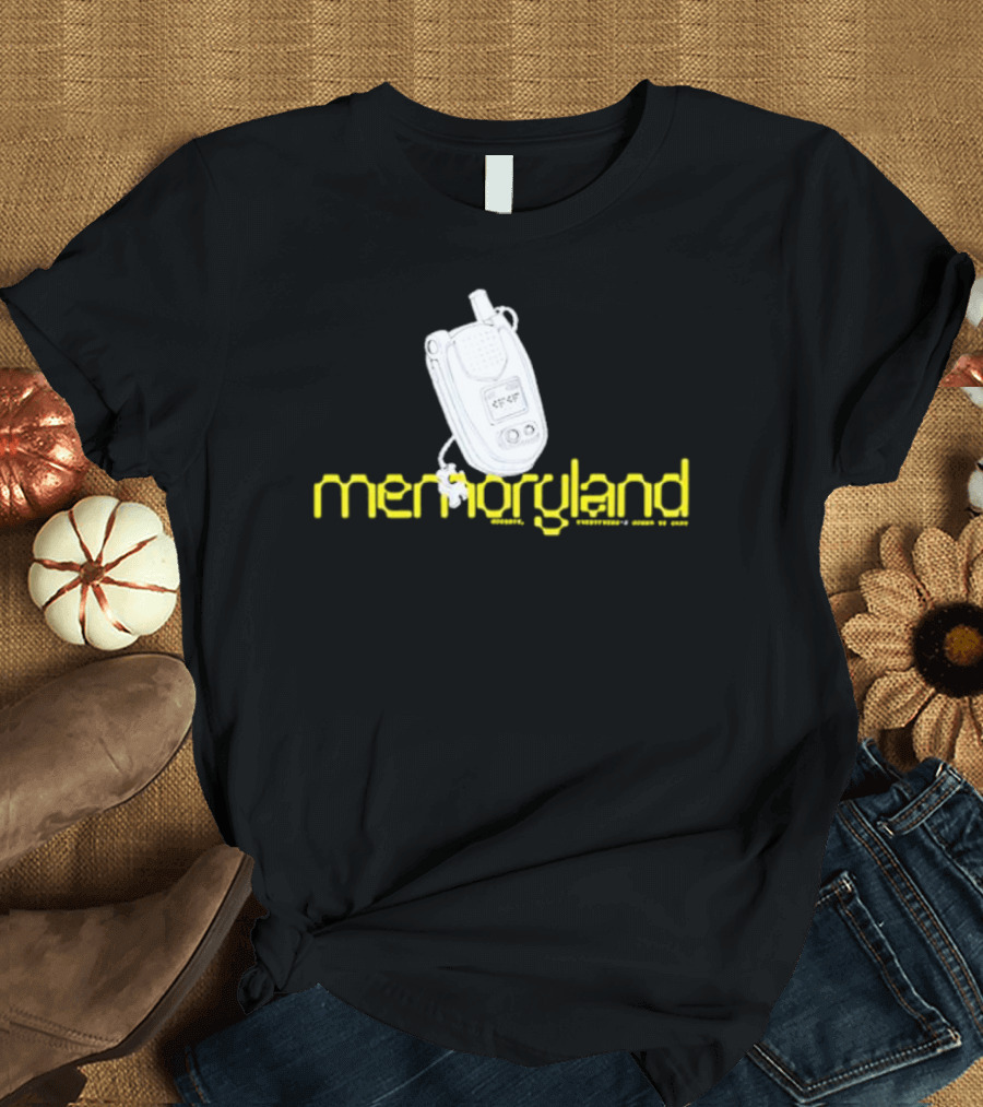 memoryland Flip Goodbye Everything's Gonna Be Okay Retro Phone T-Shirt