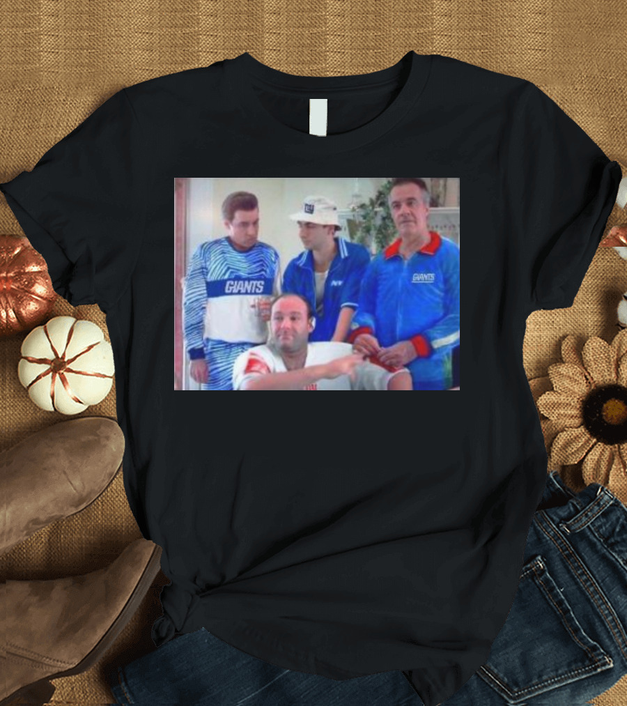 New York Giants Sopranos Mashup Sweatshirt T-Shirt