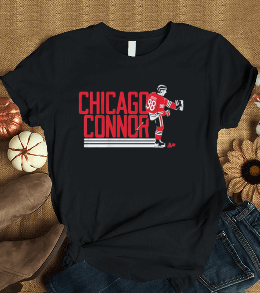 Chicago Connor Bedard Hockey Player 98 T-Shirt