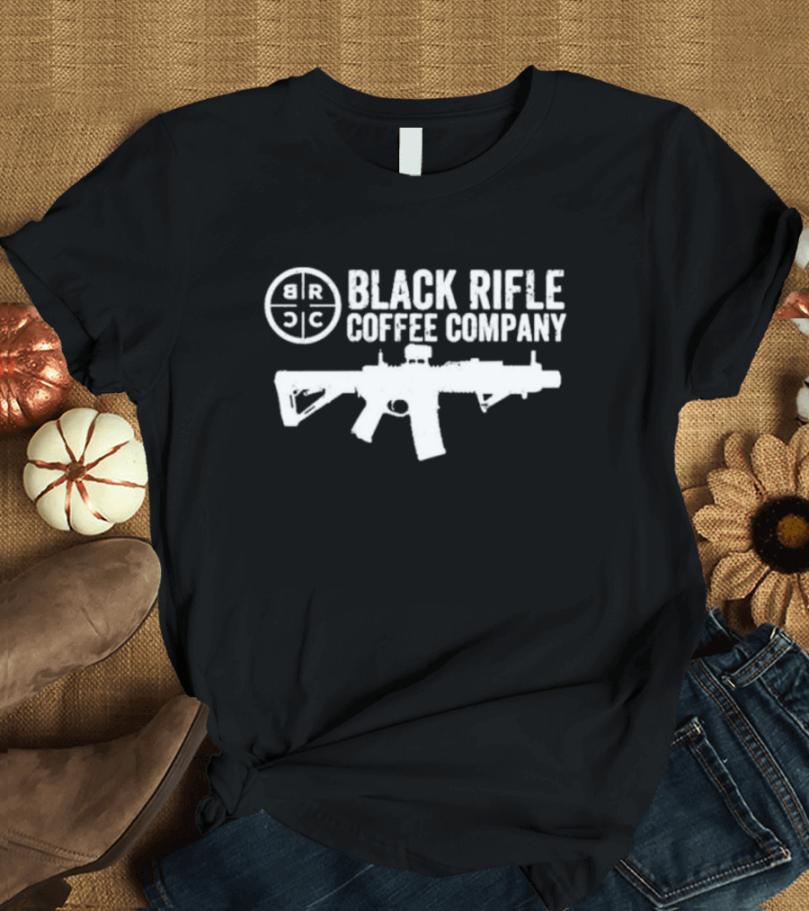 Steven Crowder BRCC Black Rifle Coffee Company Gun T-Shirt
