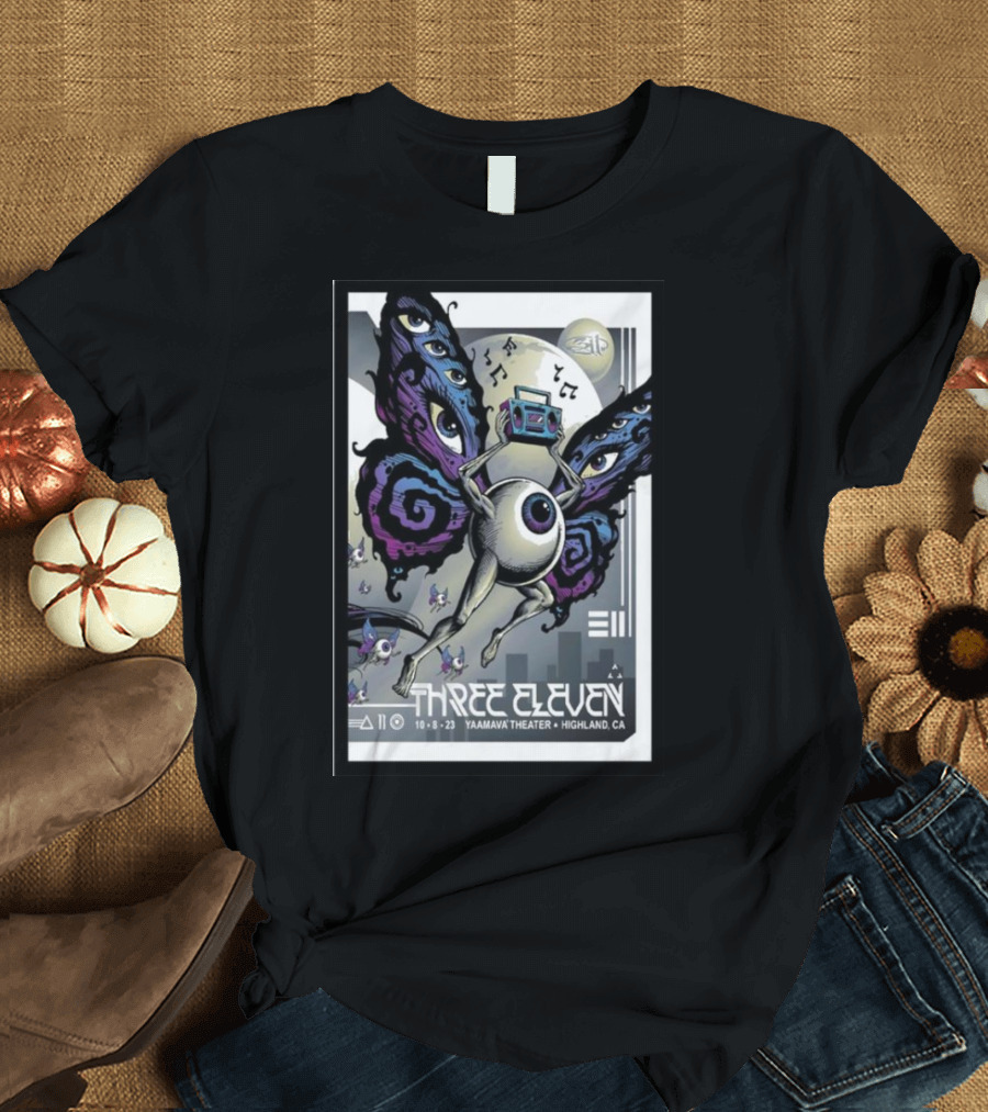 Three Eleven 10-8-23 Yaamava Theater Highland CA T-Shirt