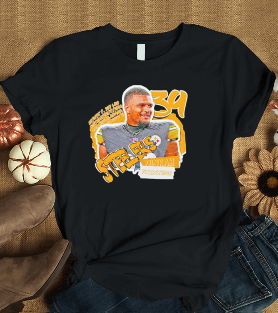 Minkah Fitzpatrick Steelers 39 Football Player Bright T-Shirt