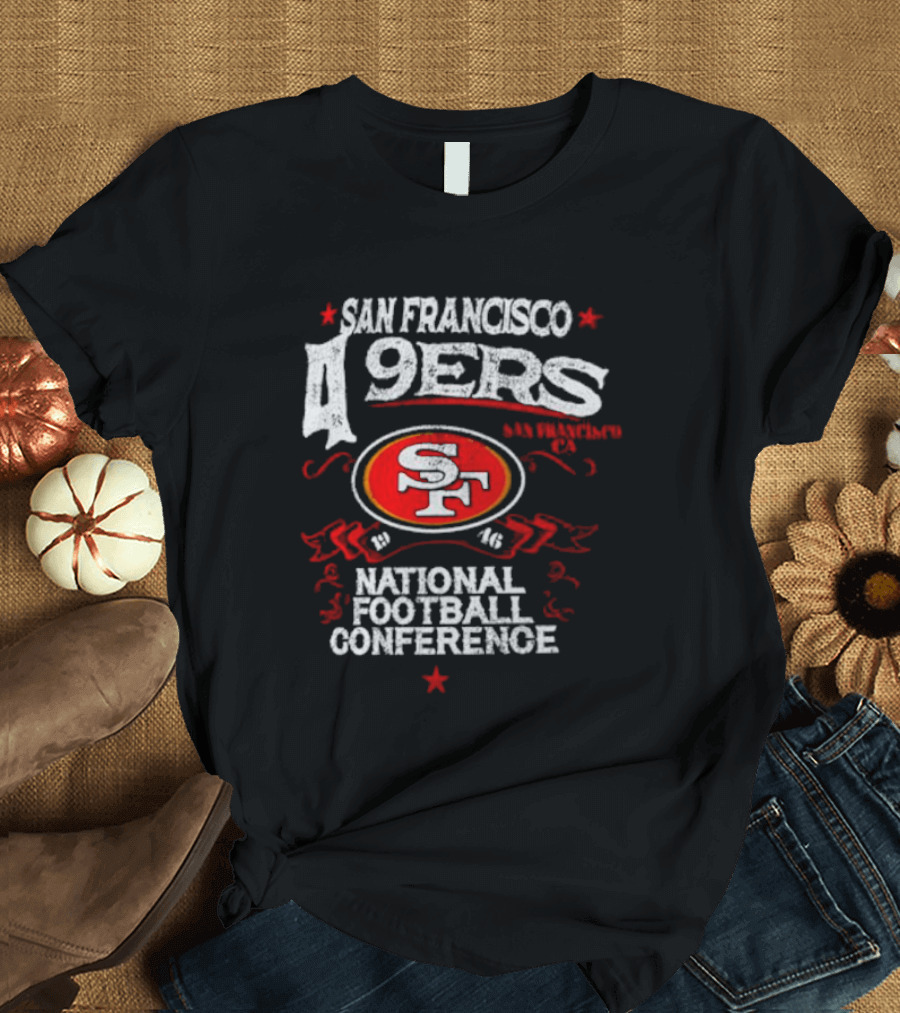 San Francisco 49ers SF 1946 National Football Conference T-Shirt