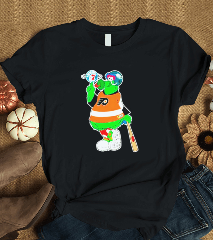 Philly Phanatic Philadelphia Flyers NHL Fan Art Sports T-Shirt