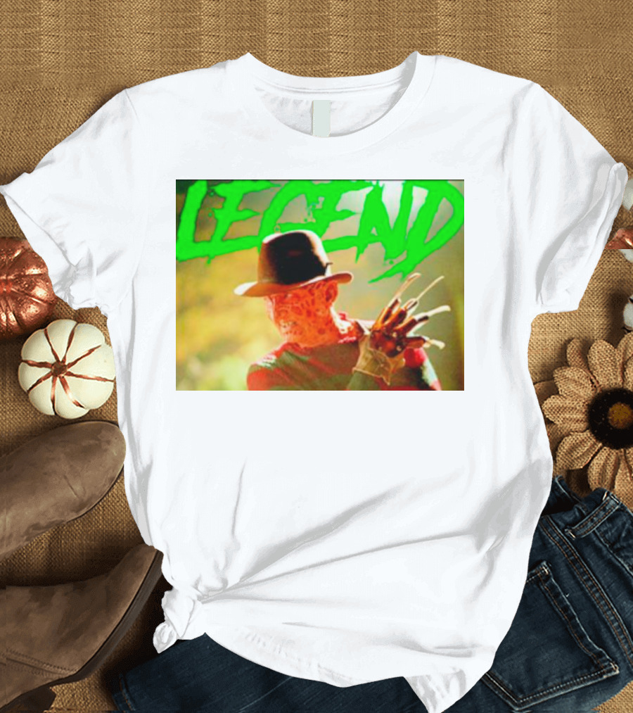 Freddy Krueger Legend Spooky Legends T-Shirt