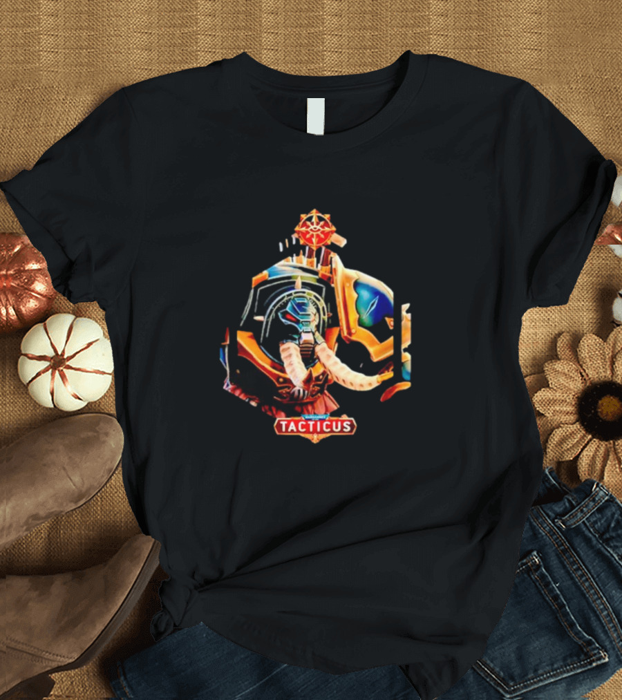 Warhammer 40000 Tacticus Black Legion Chaos Space Marine T-Shirt