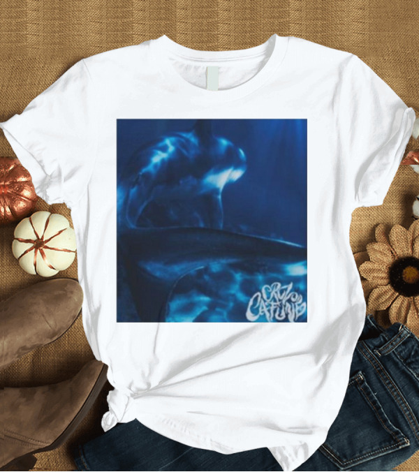 T-Shirt: Cruz Cafune Blue Shark Ocean Scene T-Shirt Cruz Cafune Blue Shark Ocean Scene T-Shirt