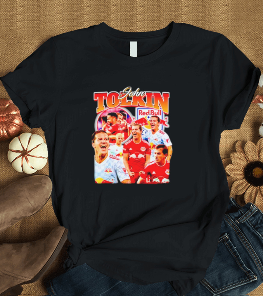 John Tolkin Red Bull Soccer Bootleg T-Shirt