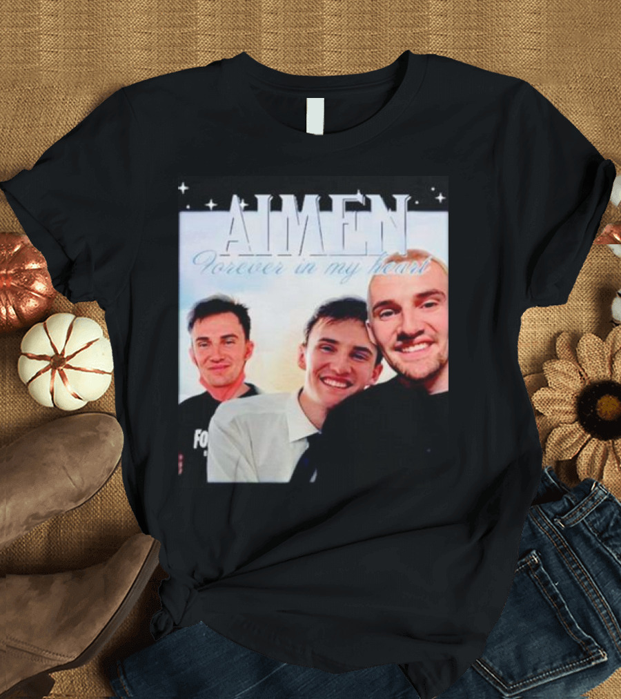 AIMEN Forever in My Heart with Smiling Friends and Stars T-Shirt