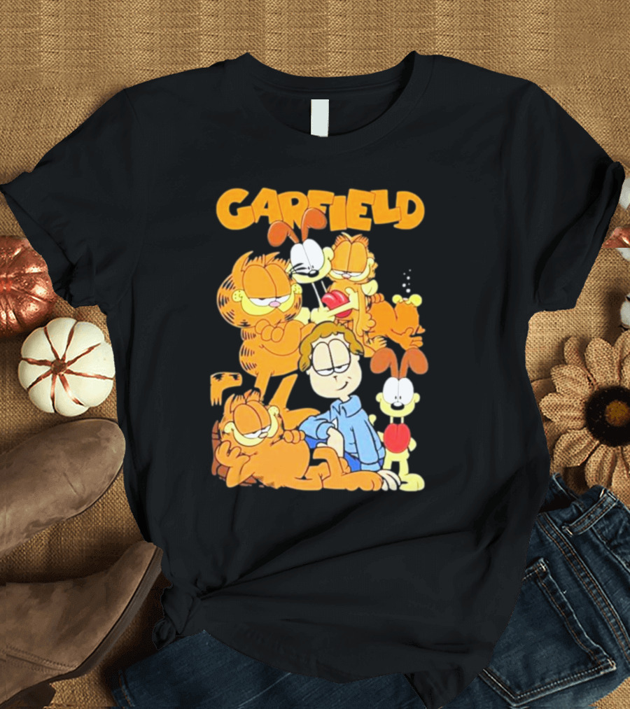 Garfield and Friends Group Character T-Shirt