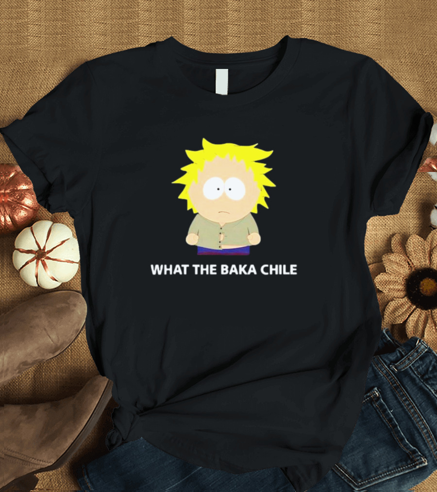Tweek Tweak What the Baka Chile South Park Character Meme T-Shirt