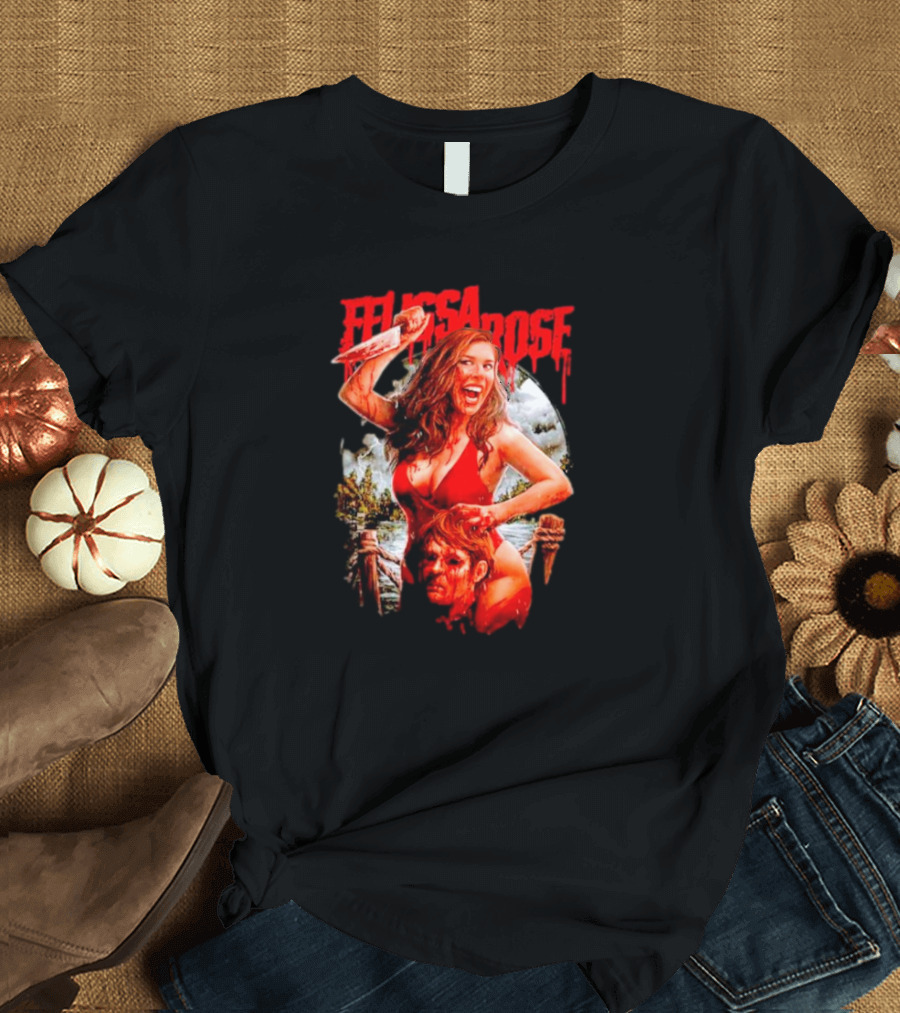 Felissa Rose Off With Your Head Horror Movie T-Shirt