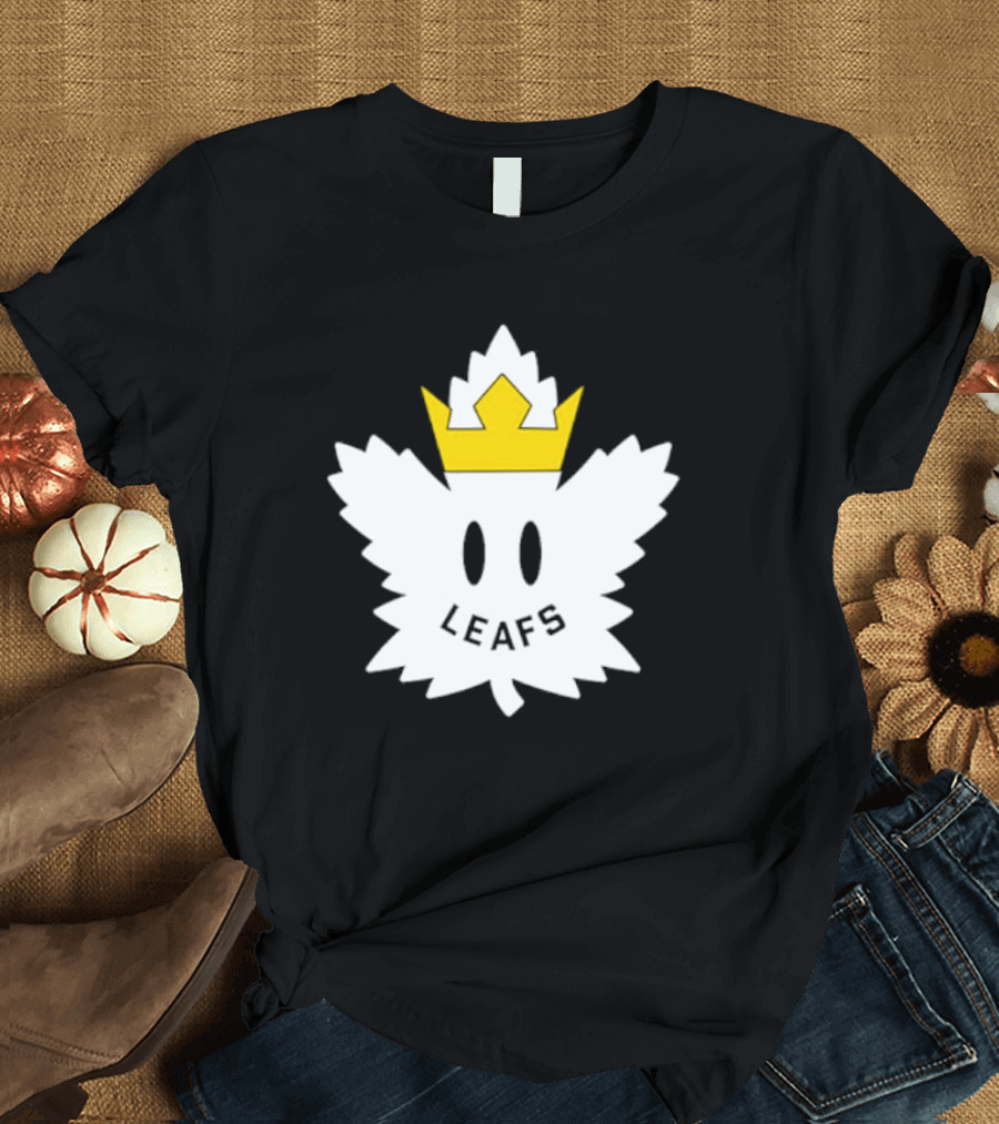 Crown Leafs Ghost Emblem T-Shirt