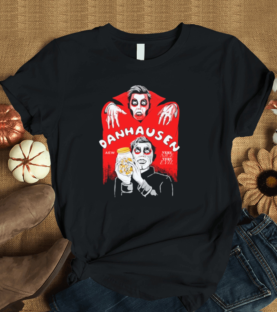 AEW Danhausen Very Nice Very Evil Faust T-Shirt