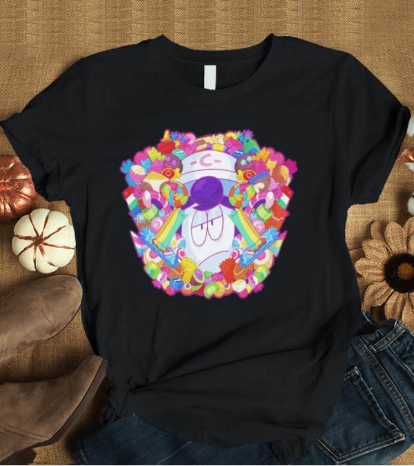 T-Shirt: Overwhelming Sweet Colorful Candy Explosion T-Shirt Overwhelming Sweet Colorful Candy Explosion T-Shirt