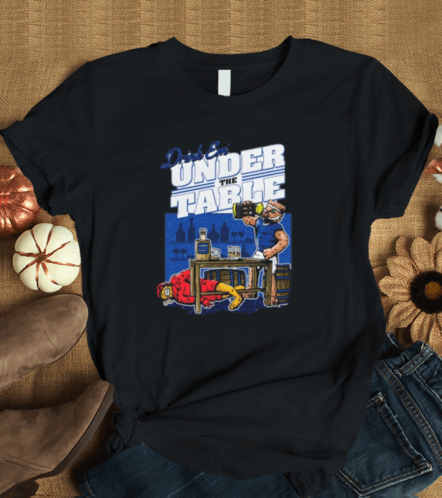 Kentucky Wildcats vs. Louisville Cardinals Drink Em Under The Table T-Shirt